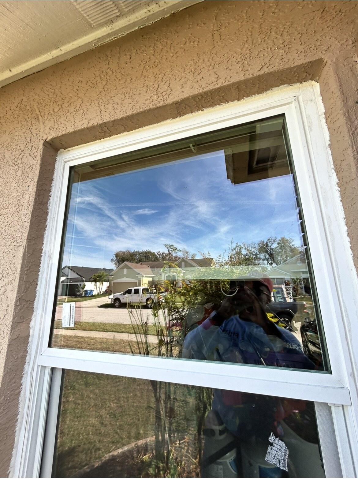 Completed residential glass replacement